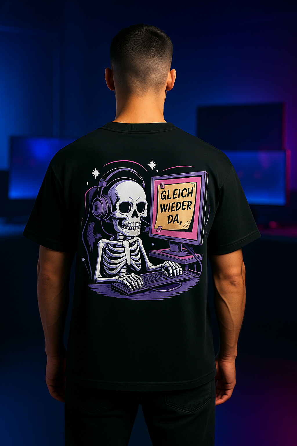 Be Right Back - Premium Oversized Shirt