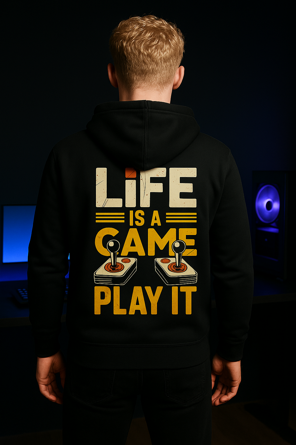 Life Is A Game - Premium Hoodie