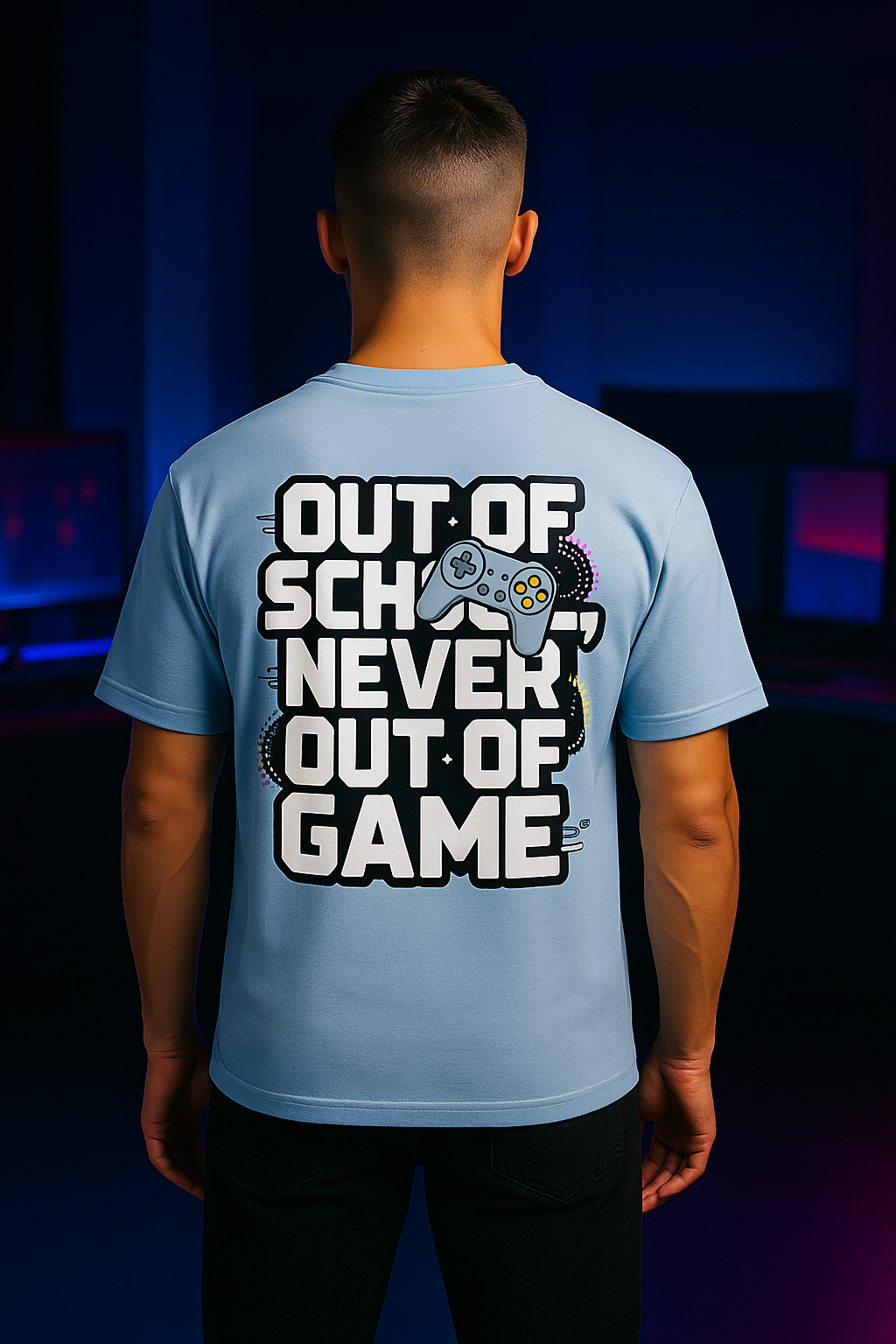 Never Out Of Game - Premium Oversized Shirt