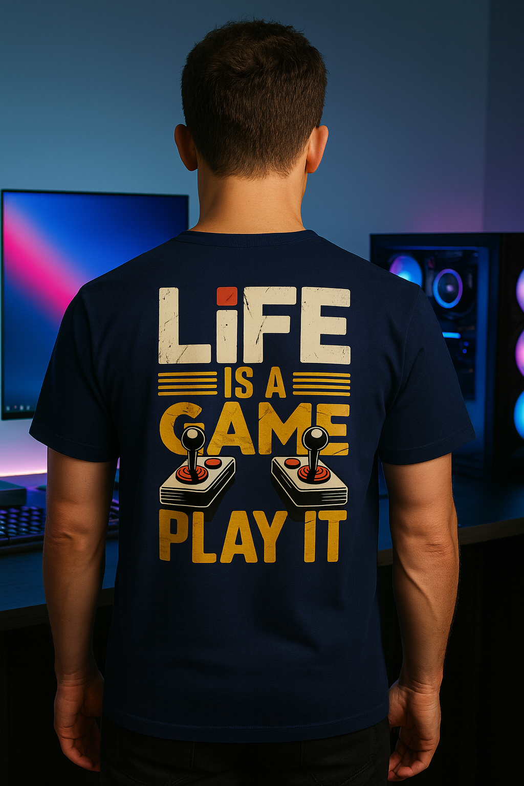 Life Is A Game - Premium T-Shirt