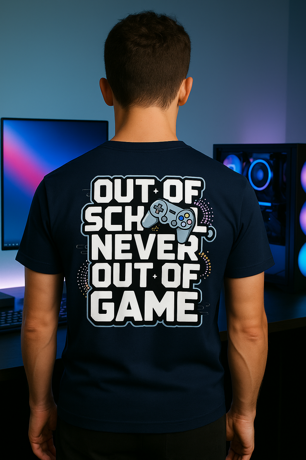 Never Out Of Game - Premium T-Shirt